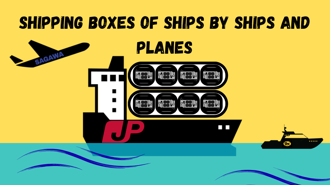 Read more about the article Shipping Boxes of Ships by Ships and Planes